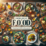 For The Love Of Food: Hành Trình Đam Mê Ẩm Thực Đỉnh Cao