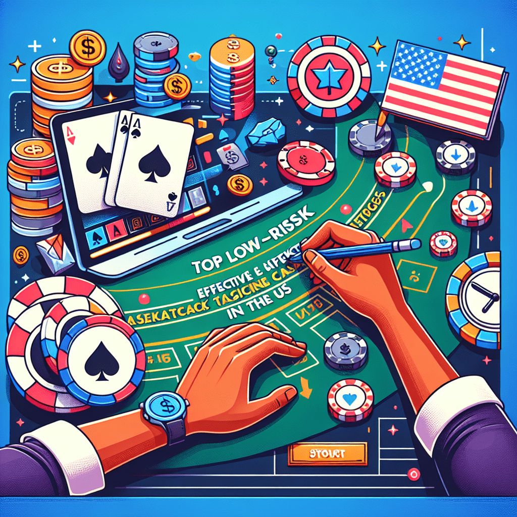 Top chiến lược chơi Blackjack rủi ro thấp hiệu quả nhất tại casino trực tuyến Mỹ